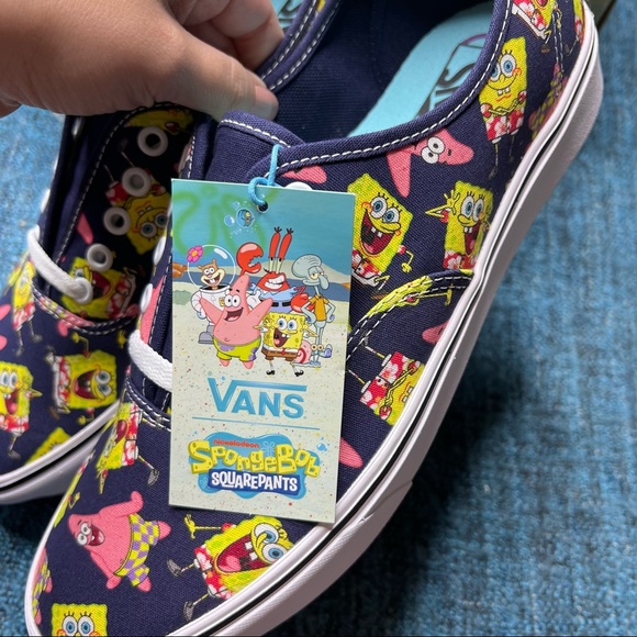 Vans x Spongebob Patrick Comfycush Authentic Sneakers Limited Edition - Picture 5 of 9
